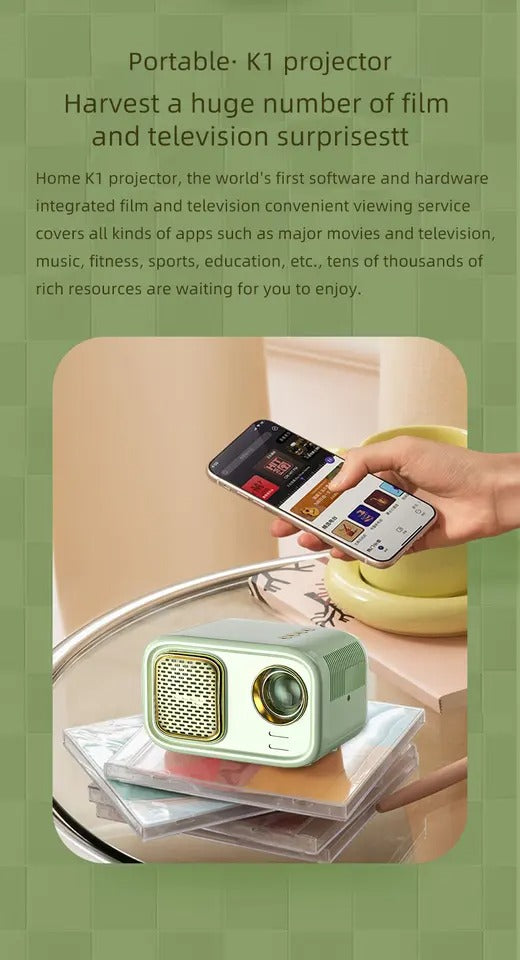 Mini Home Projector - Full HD
