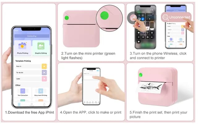 Mini Pocket Printer