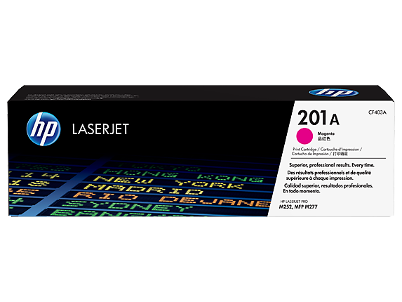 HP 201A Magenta Original LaserJet Toner Cartridge - CF403A