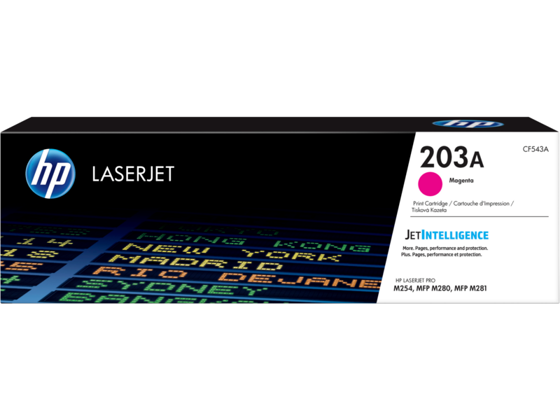 HP 203A Magenta Original LaserJet Toner Cartridge - CF543A
