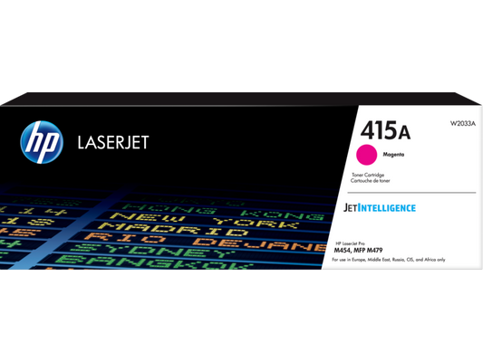 HP 415A Magenta Original LaserJet Toner Cartridge - W2033A