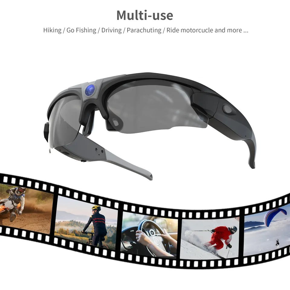 Sports Sun Glasses With Camera
